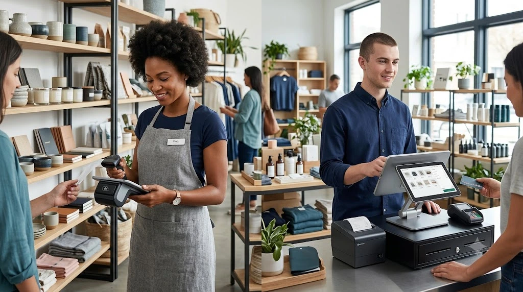 Flexible POS hardware for multi-location retailers