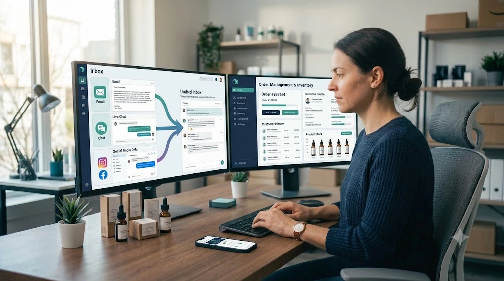 Re:amaze multichannel helpdesk managing Shopify customer messages