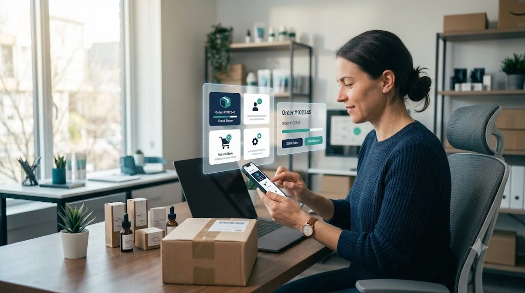 Richpanel customer self-service portal for Shopify order support