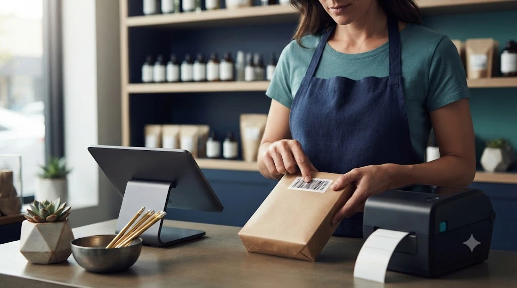 barcode labels for retail inventory