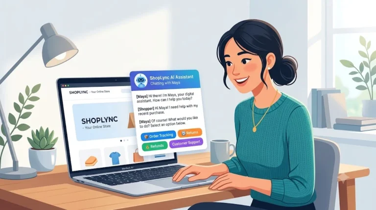 Ecommerce AI chatbot for customer support