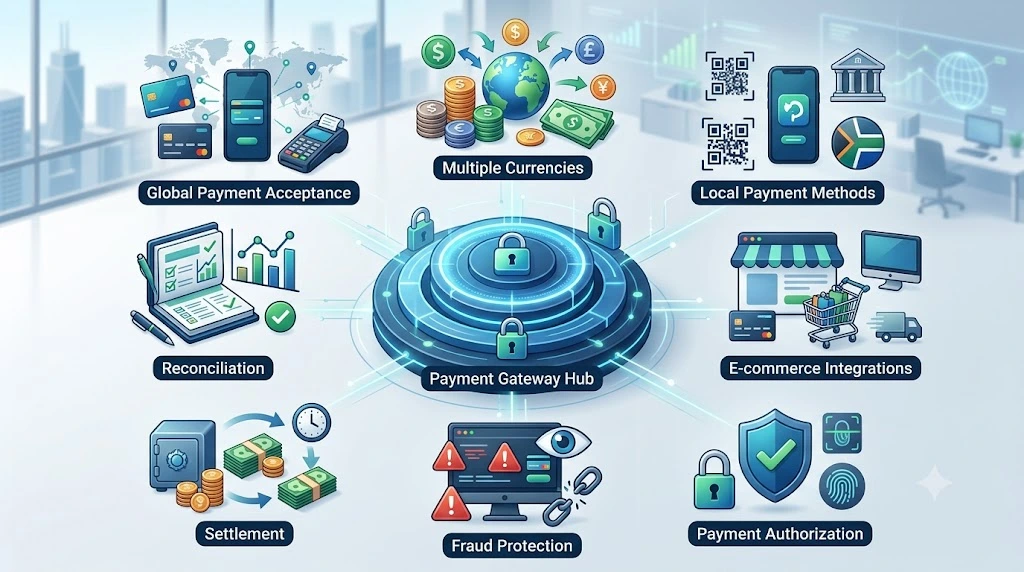 key features of an international payment gateway