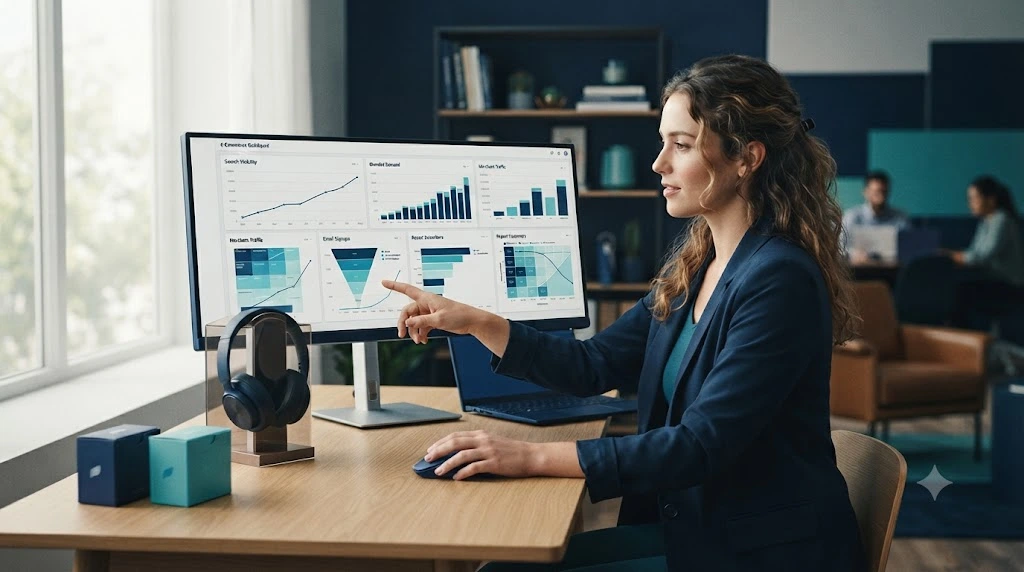 Measuring zero-click commerce performance
